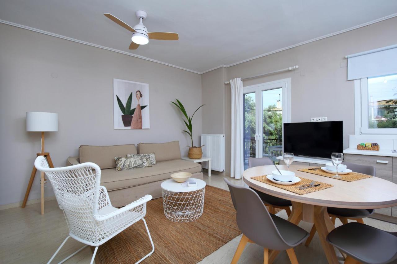 Sti Chora Apartments Lefkada City Bagian luar foto