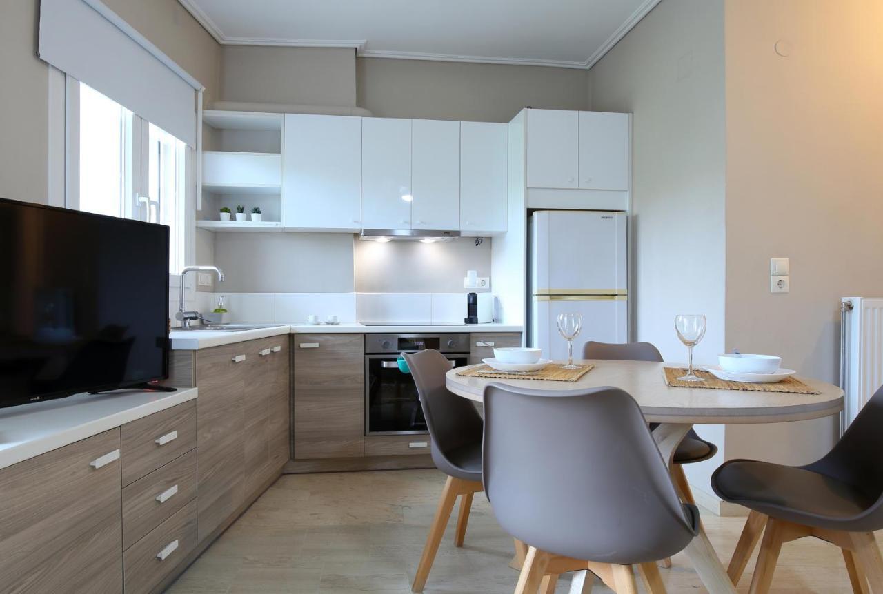 Sti Chora Apartments Lefkada City Bagian luar foto
