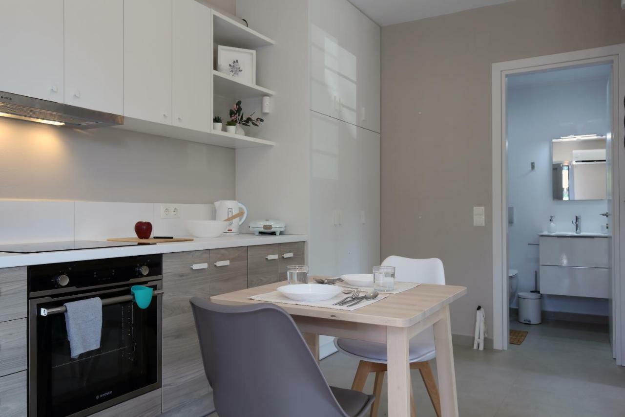 Sti Chora Apartments Lefkada City Bagian luar foto